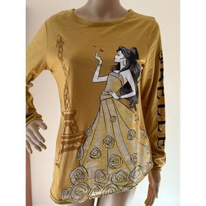 Disney Beauty and the Beast Belle Long Sleeve Blouse – Women’s Size Medium